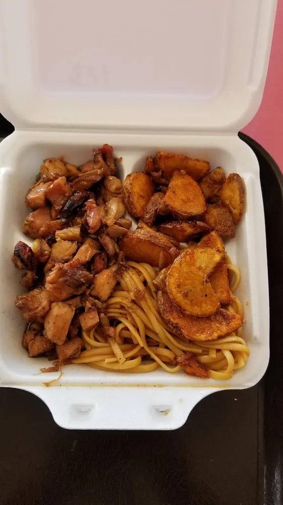 Cajun Potato Spuds Lo-Mein Noodles